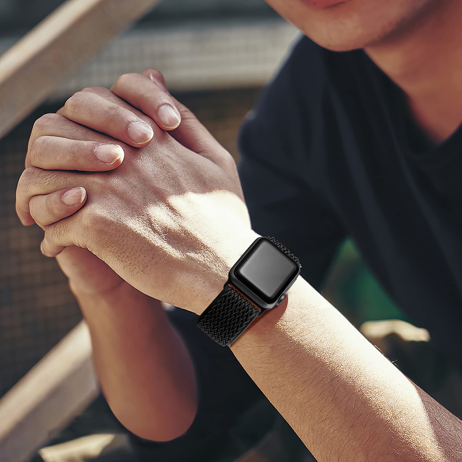 Nylon Stretchy Solo Loop Watch - Solo Loop Strap ulasan dan harga