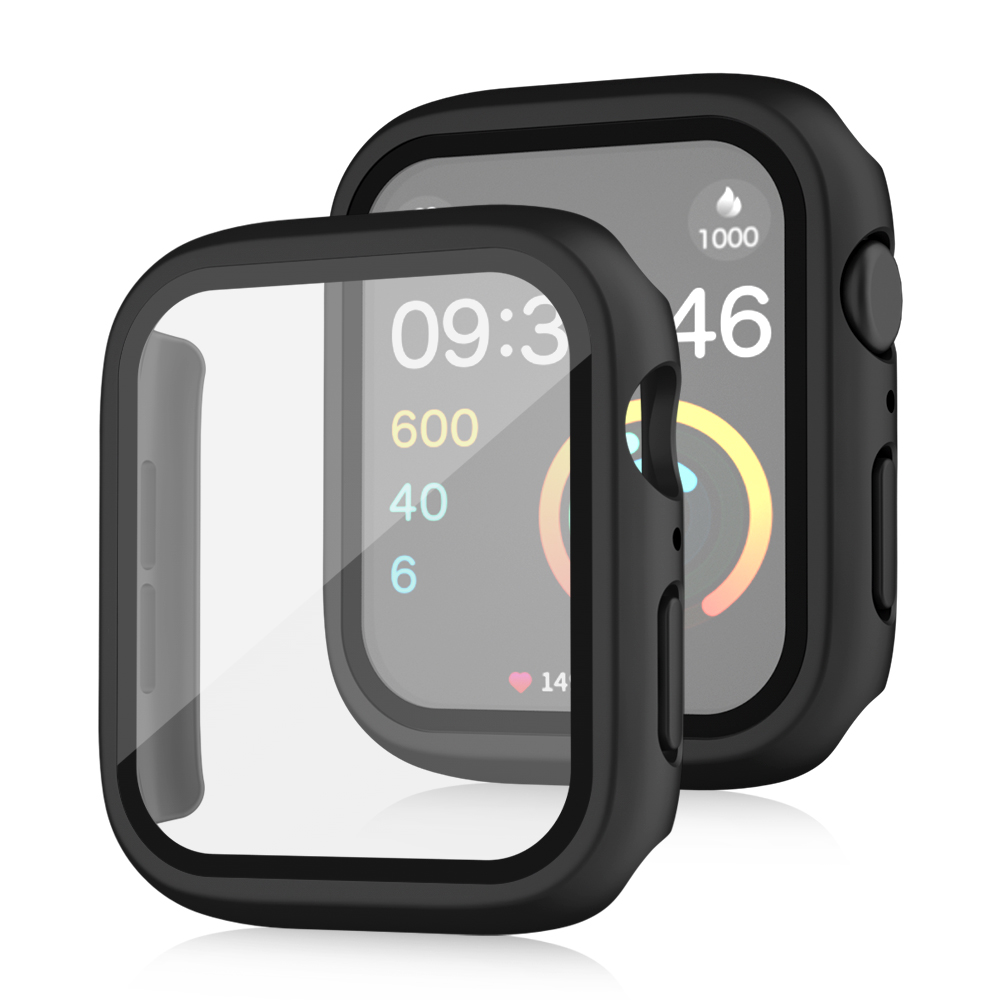 Tempered Glass+cover For Apple - Apple Smartwatch Accessories ulasan dan harga