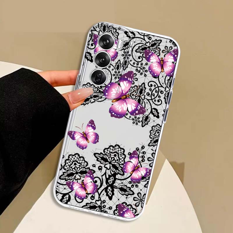 Butterfly Print Design For OPP - Oppo A78 ulasan dan harga