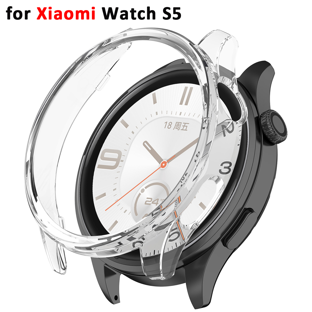 PC Hollow Case for Xiaomi Watc - Xiaomi Smartwatch S4 Accessories ulasan dan harga