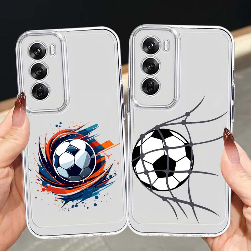 Football Art Pattern Phone Cas - Oppo A78 ulasan dan harga