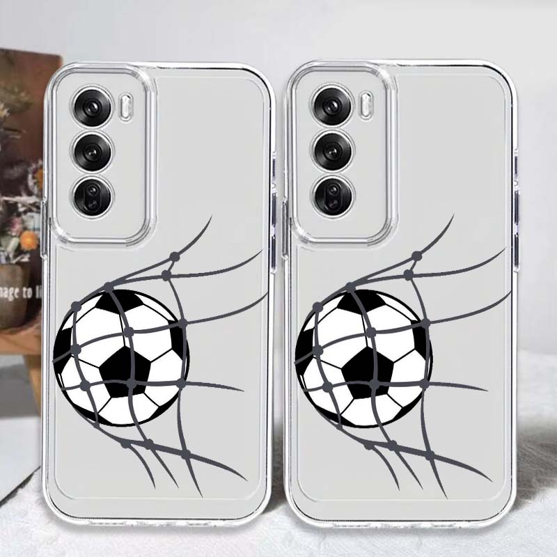 Football Art Pattern Phone Cas - Oppo A78 ulasan dan harga