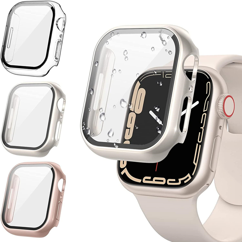 Glass+Cover For Apple Watch ca - Apple Smartwatch Accessories ulasan dan harga