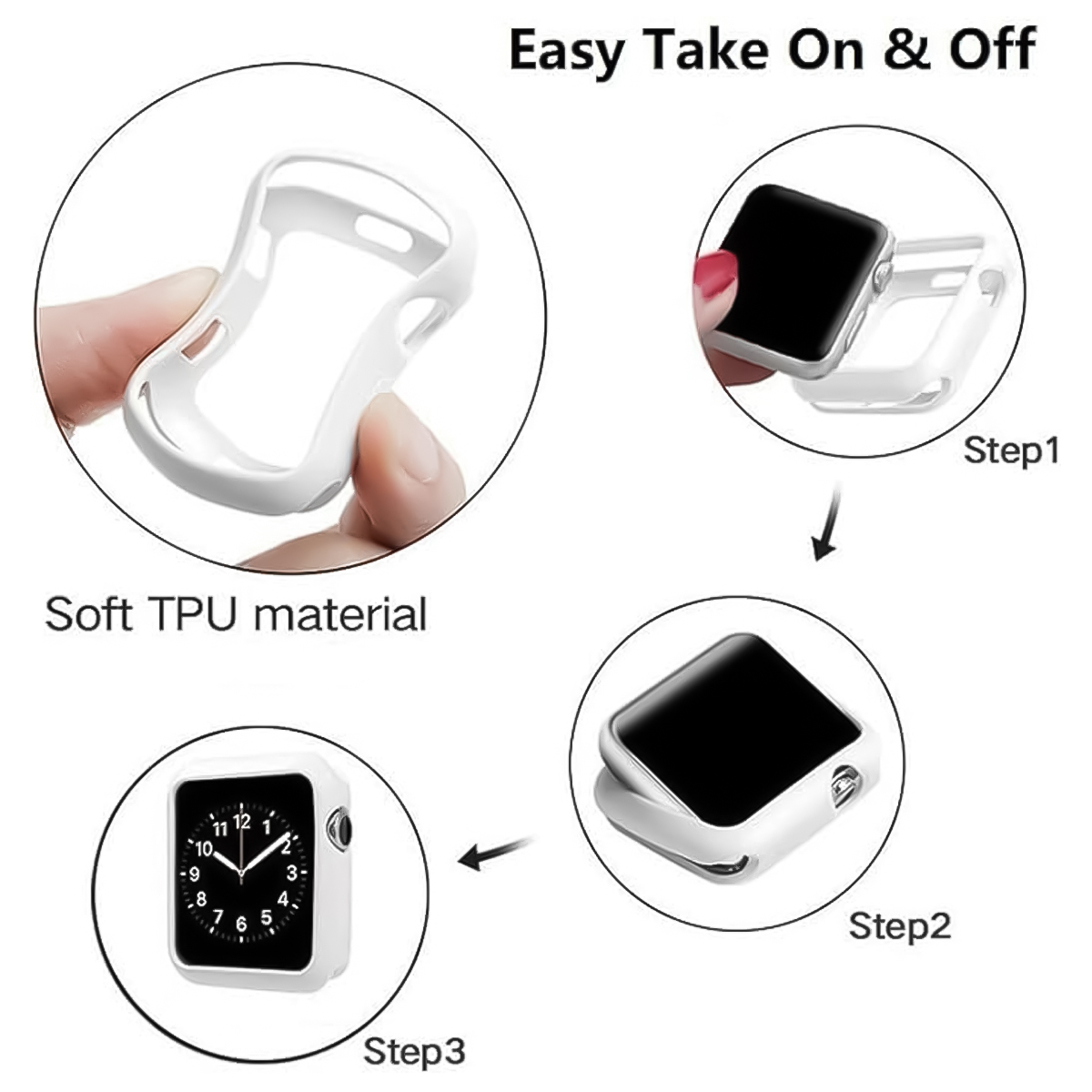 TPU Silicone Case For Huawei W - Garmin Smartwatch Accessories ulasan dan harga