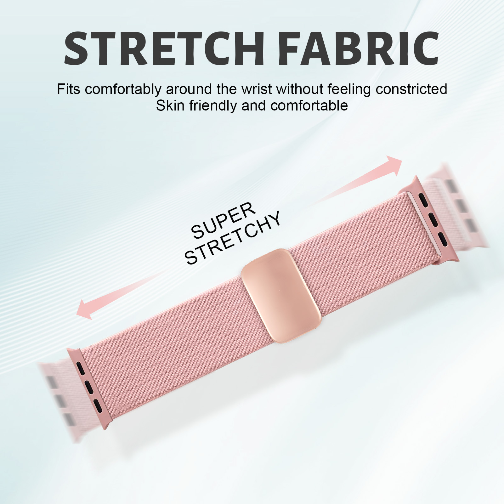 Magnetic Strap For Apple Watch - Solo Loop Strap ulasan dan harga