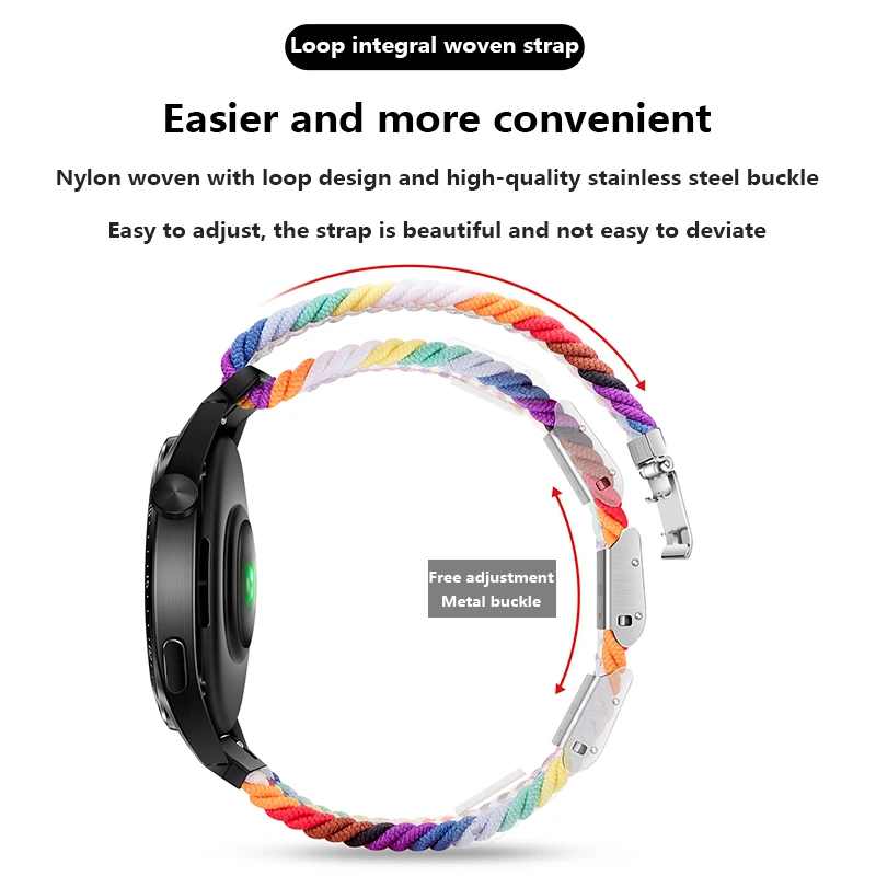 Nylon Braided Solo Loop Strap  - Solo Loop Strap ulasan dan harga