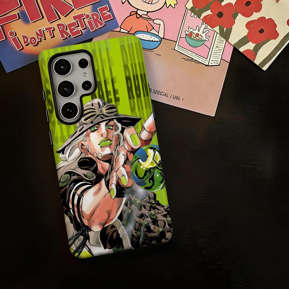 Hot cool Anime J-JOJO Steel Ba - Samsung Galaxy S24 ulasan dan harga