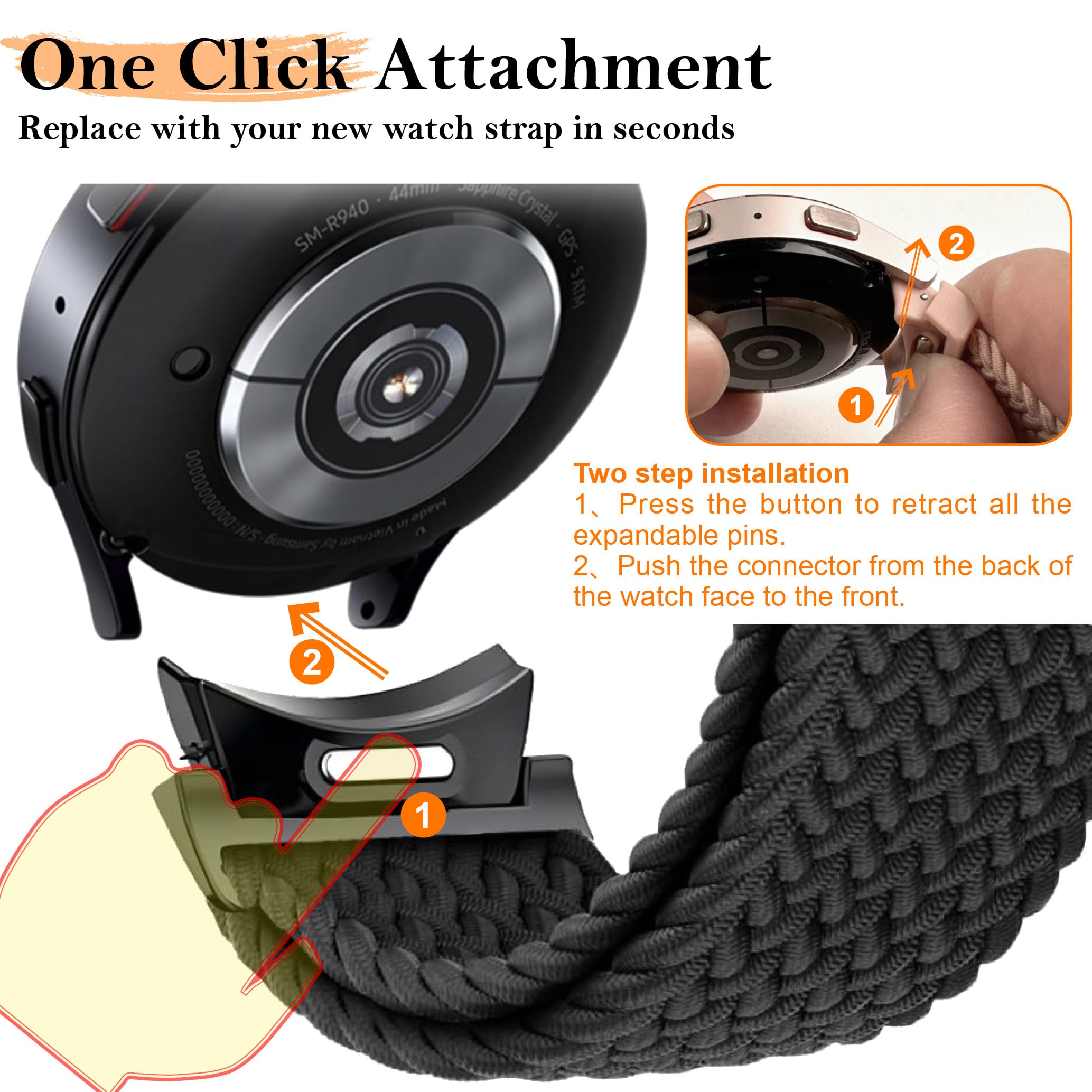 No Gaps Band For Samsung Galax - Solo Loop Strap ulasan dan harga