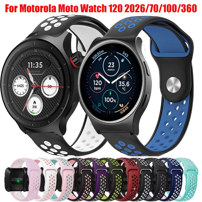 20mm 22mm Breathable Replaceme - Motorola Smartwatch Accessories ulasan dan harga