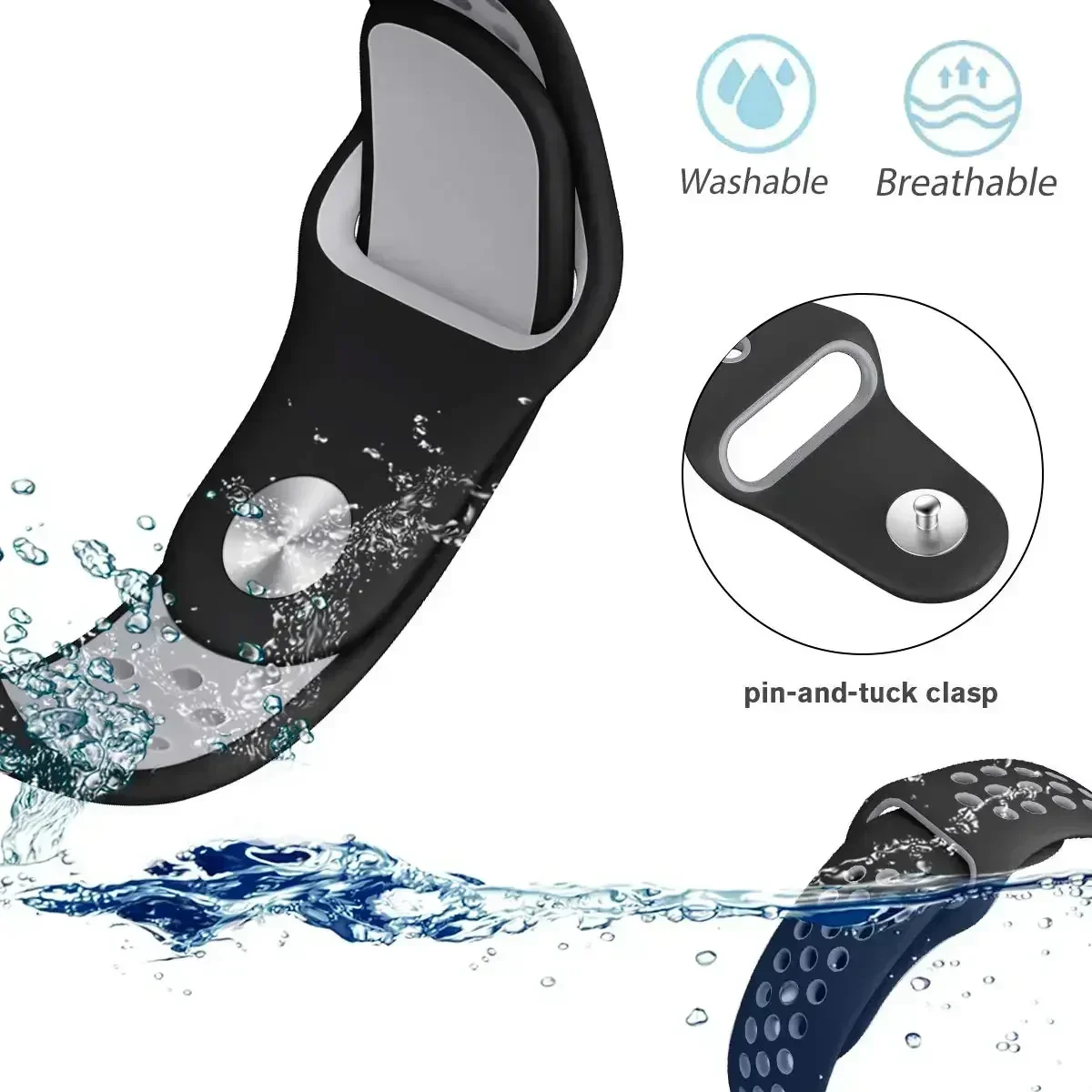 20mm 22mm Breathable Replaceme - Motorola Smartwatch Accessories ulasan dan harga