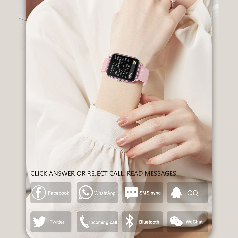 COLMI P28 Plus Bluetooth Answe - Smartwatch Faces ulasan dan harga